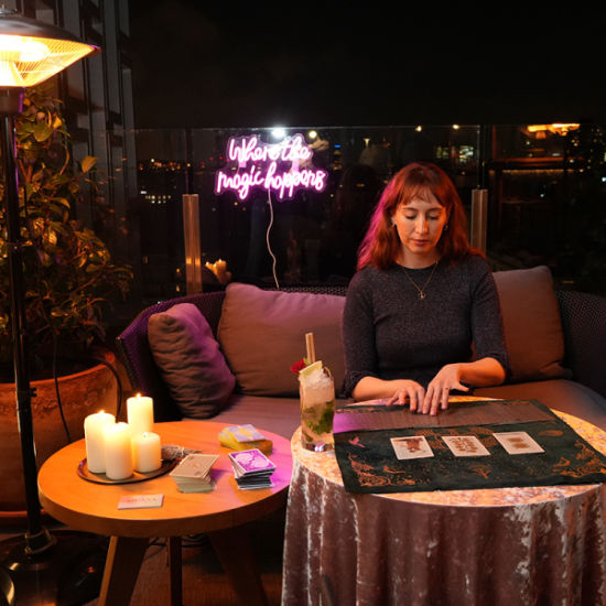 An image for the event Tarot & Cocktails en Eleven Rooftop