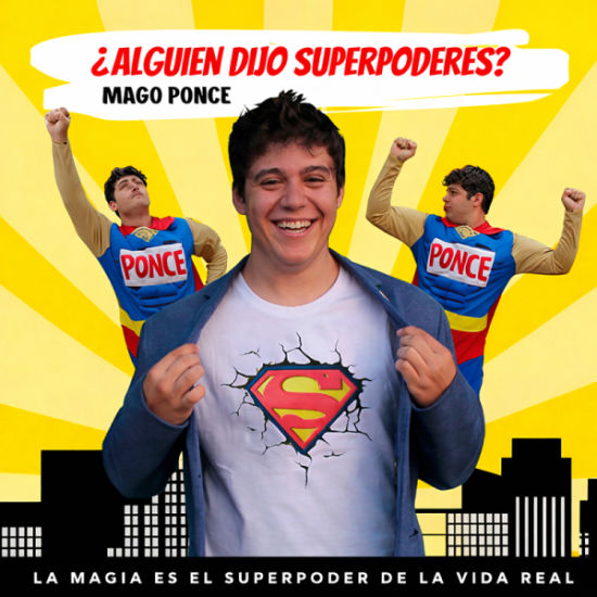 An image for the event Alguien dijo ¿superpoderes? en La Escalera de Jacob