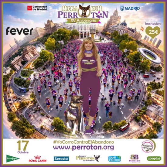An image for the event PERROTÓN MADRID 2026 NICKA RUN XV ANIVERSARIO