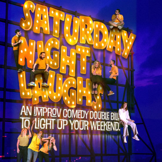 An image for the event Saturday Night Laughs: Improv Comedy in English