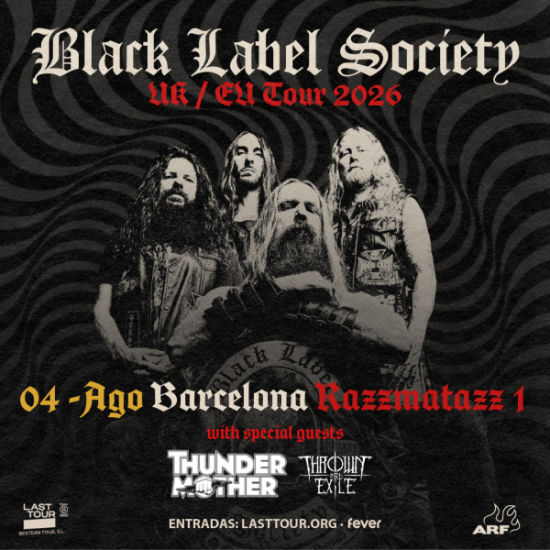 An image for the event Black Label Society en Razzmatazz 1, Barcelona 2026