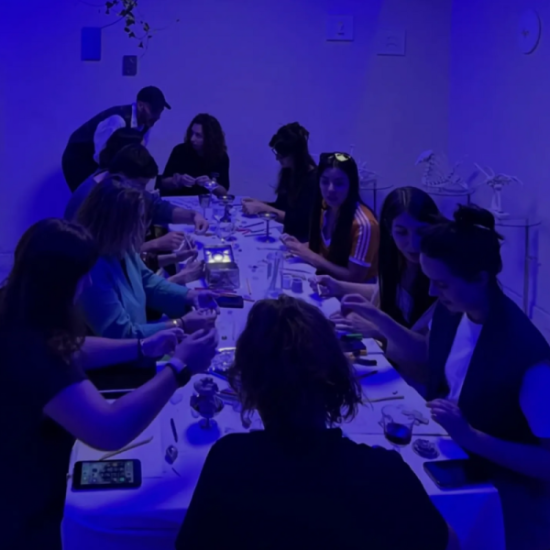 An image for the event Joyería alquímica con cerámica y tarot en Sinespacio