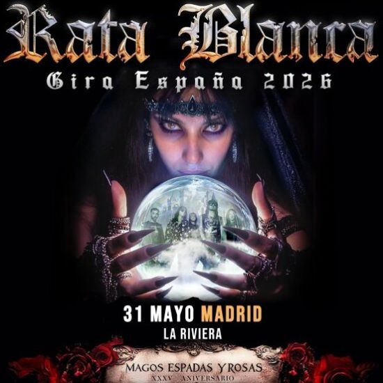 An image for the event RATA BLANCA en Madrid (La Riviera)