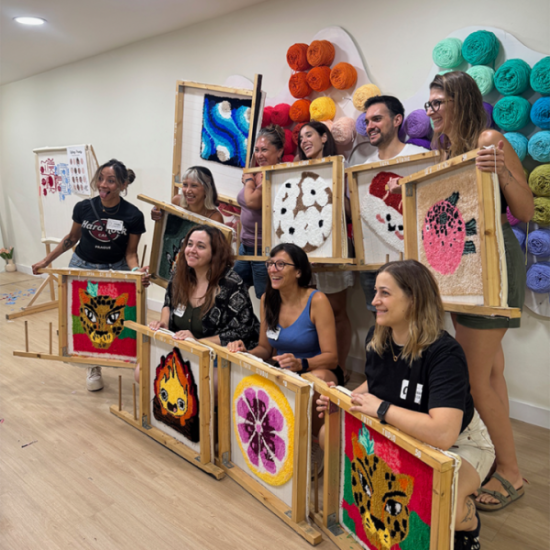 An image for the event TUTU Tufting Workshop — Hazlo tú. Hazlo único.