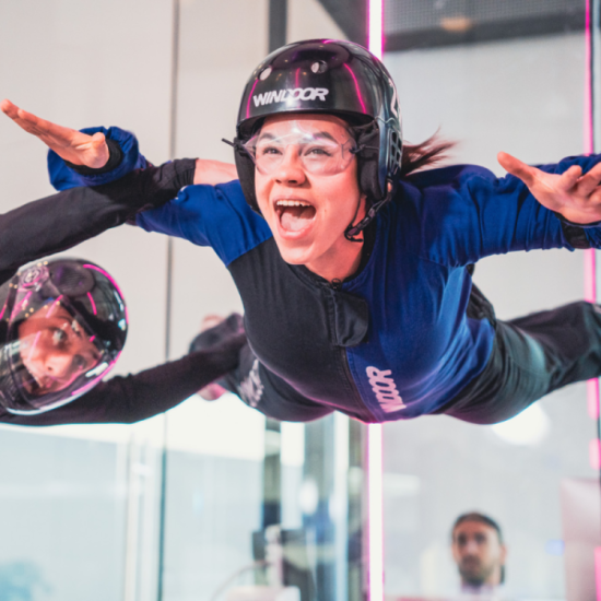 An image for the event Vuelo en túnel de viento