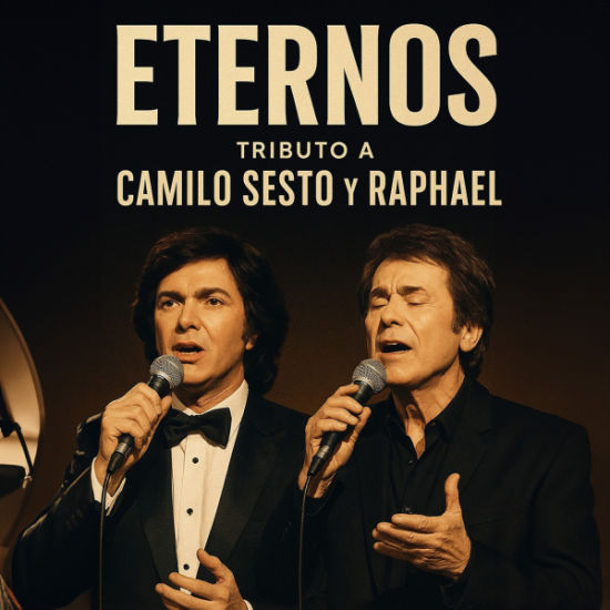 An image for the event ETERNOS: Tributo a Camilo Sesto y Raphael