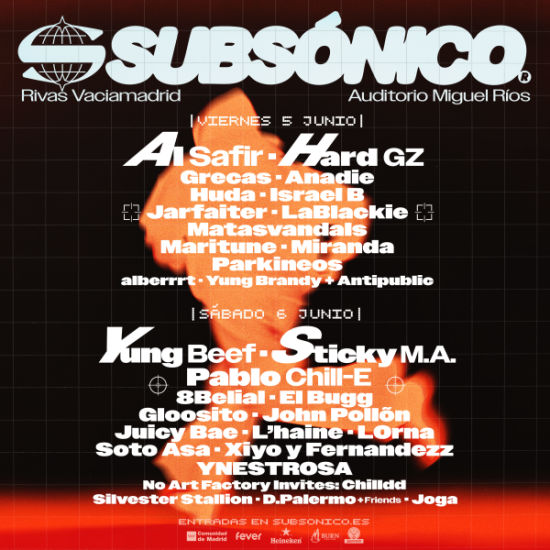 An image for the event Subsónico, Madrid 2026