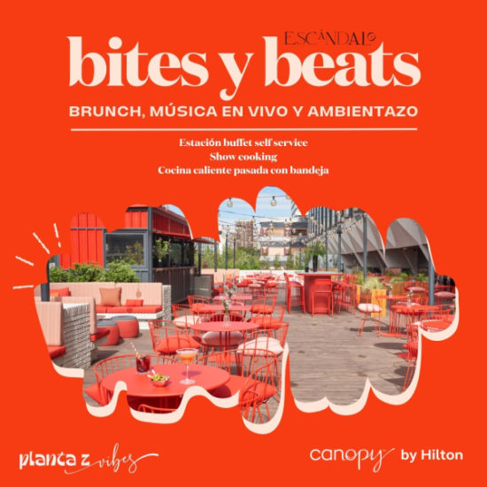 An image for the event Bites y Beats: Brunch de "Escándalo" en Canopy by Hilton