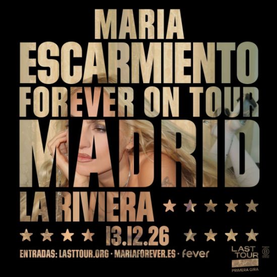 An image for the event María Escarmiento en Sala La Riviera, Madrid 2026