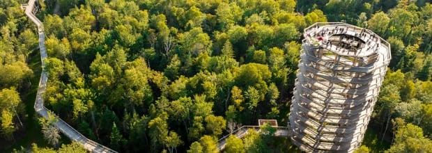 Sentier des cimes Laurentides
