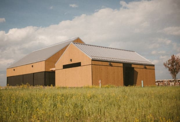 The Fresh City Farms Barn