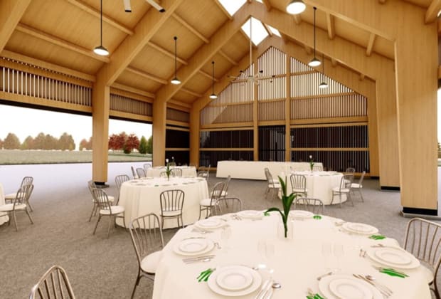 The Fresh City Farms Barn
