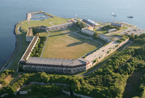 The Casemates at Fort Adams