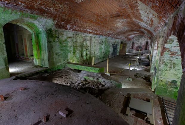 The Casemates at Fort Adams