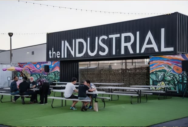 the INDUSTRIAL event space