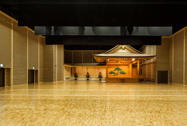 ハピリンホール 能舞台
