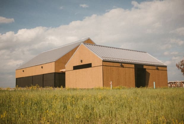 The Fresh City Farms Barn