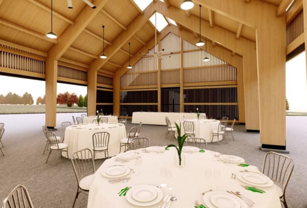 The Fresh City Farms Barn